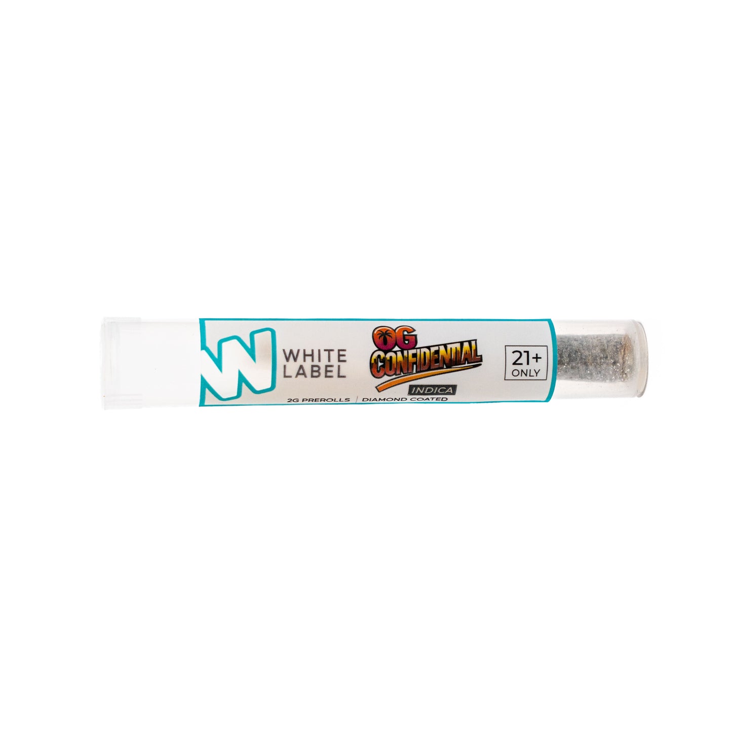 WHITE LABEL 1-X-2 GRAM PRE-ROLLZ (OG CONFIDENTIAL) Indica